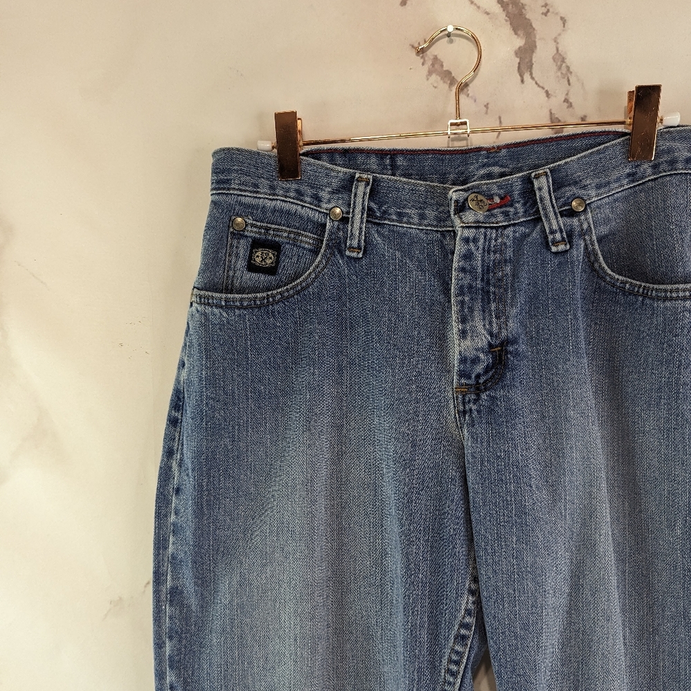Wrangler Jeans Womens 8 X 32 20x Straight Leg Light Wash Vintage Denim - Picture 2 of 10